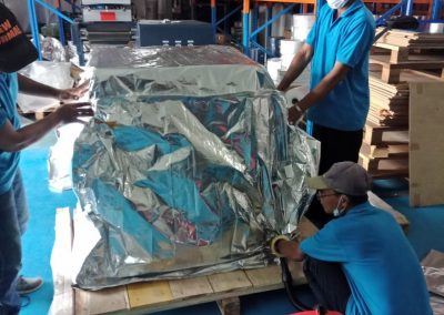 jasa packing alumunium mesin
